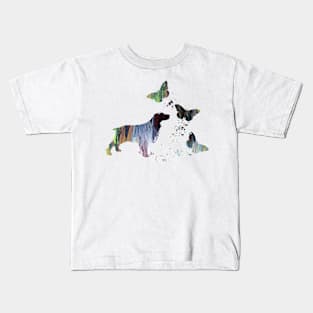 Spaniel Art Kids T-Shirt